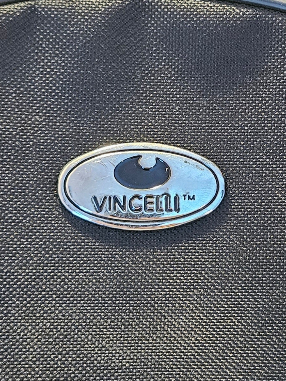 Vintage Vincelli Canvis Mini Black Men's Compact Backpack